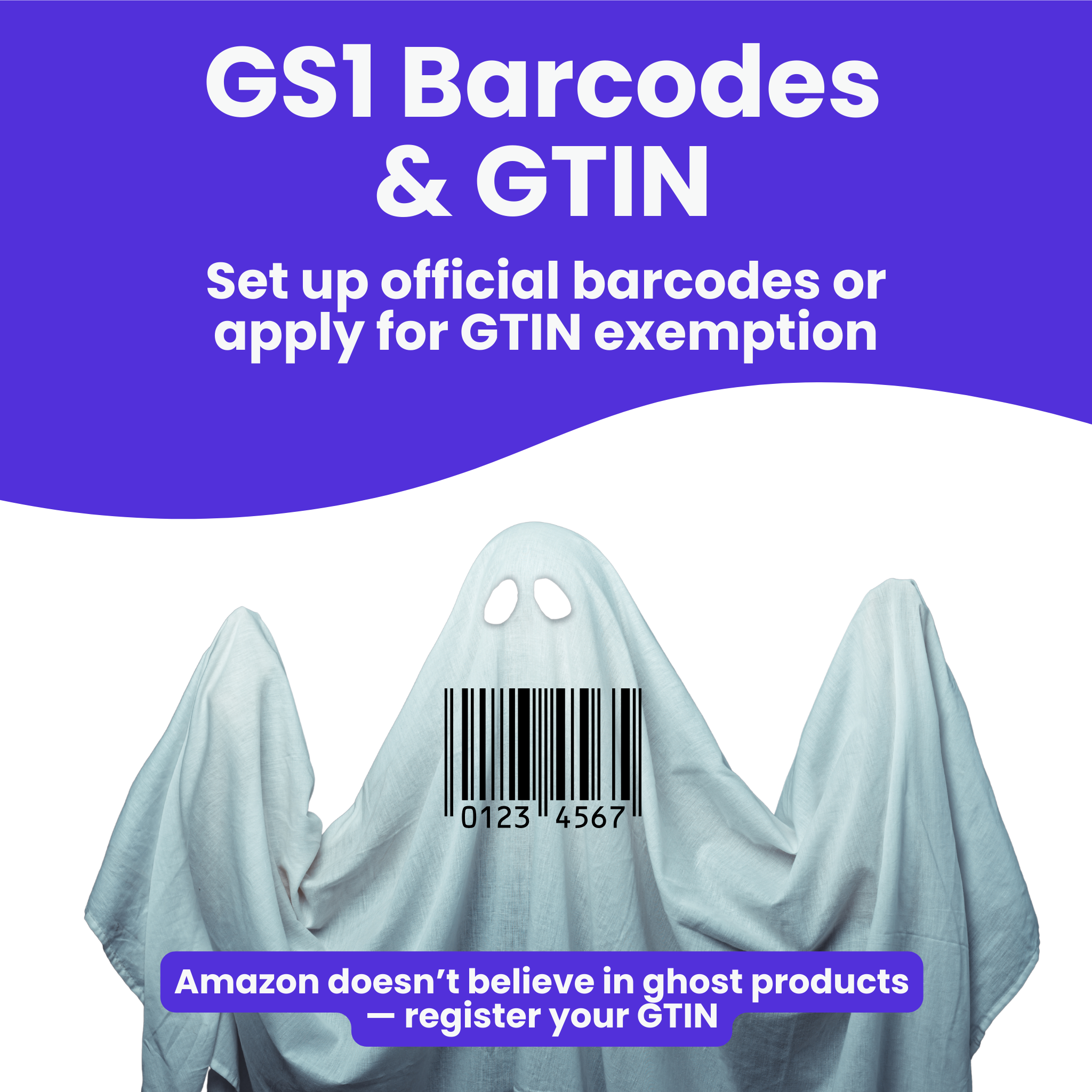 GS1 barcodes guidance & GTIN exemption