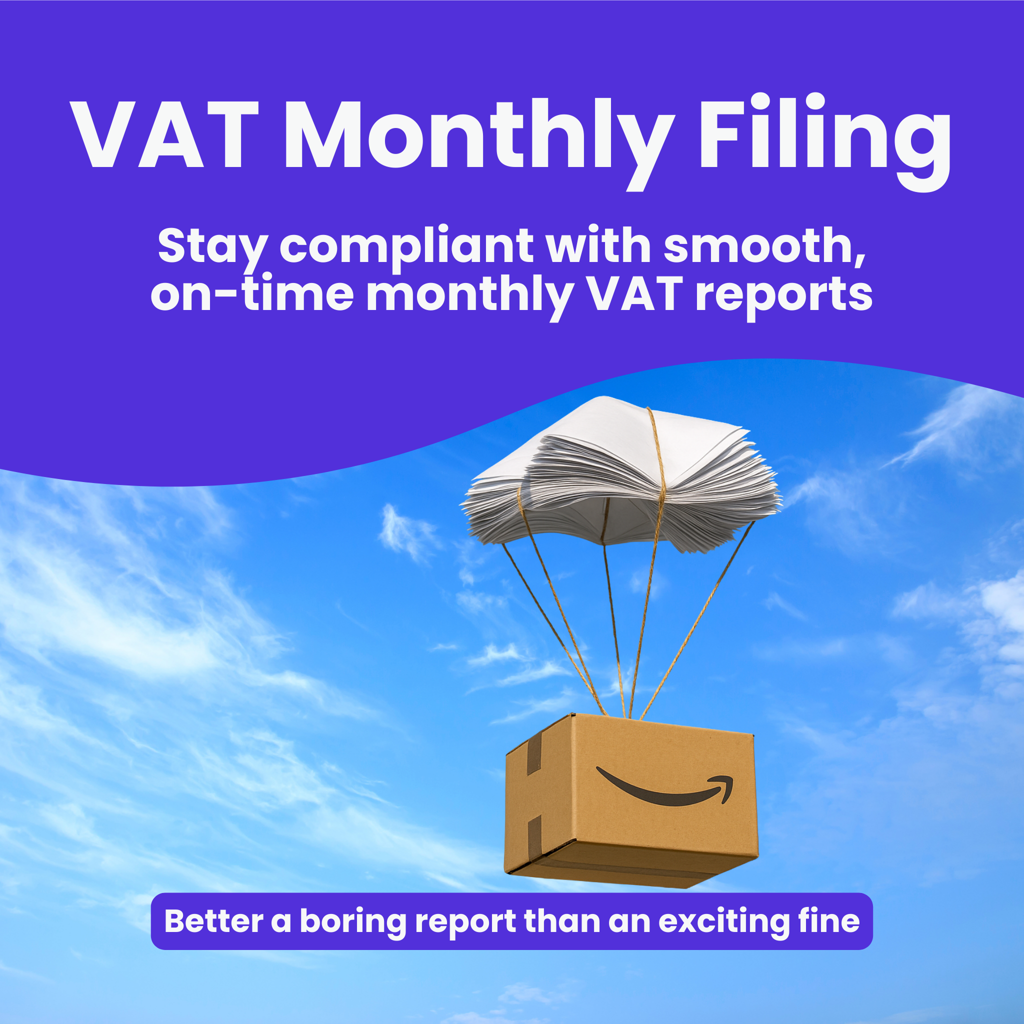 Monthly VAT compliance & filings (per country)